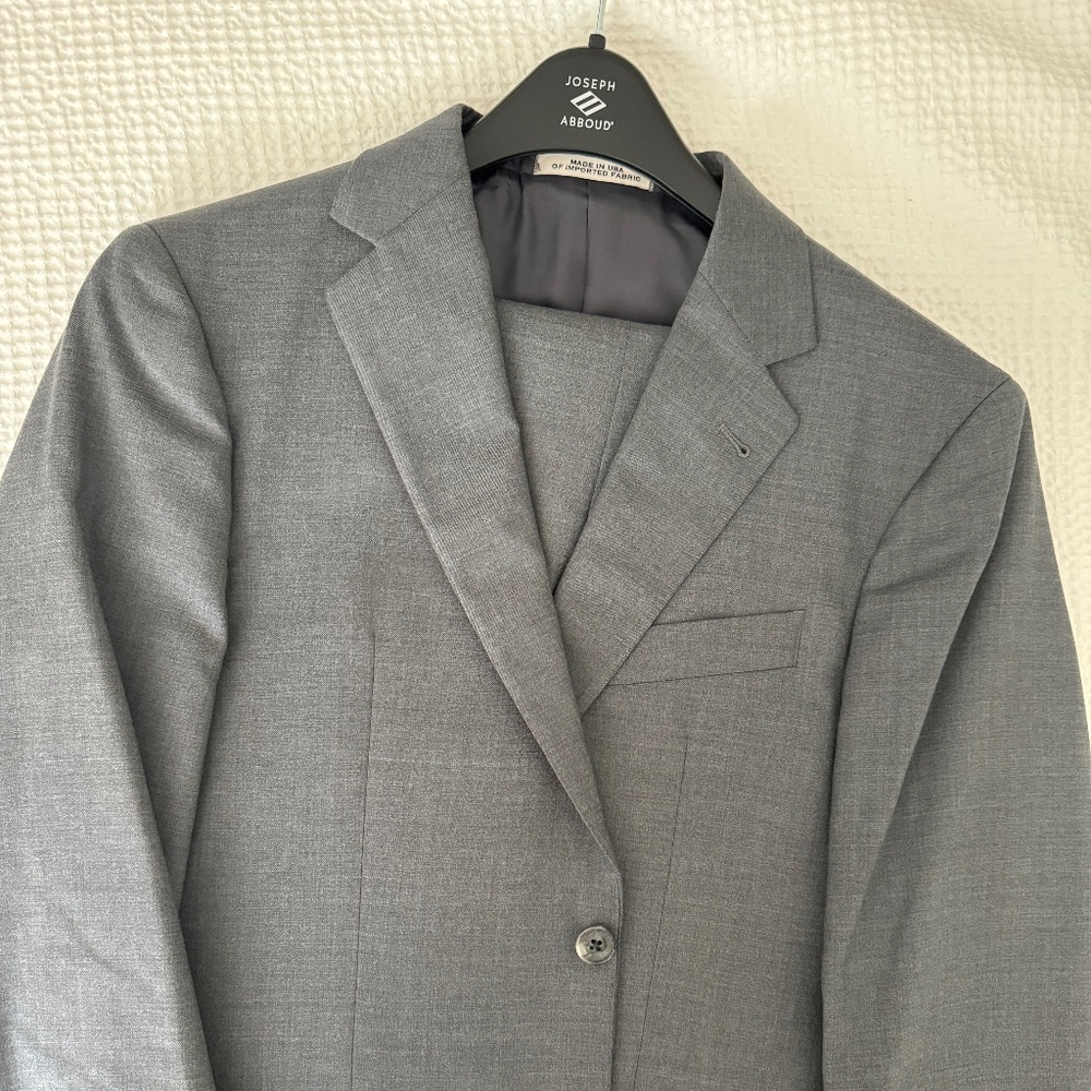 Mens Charcoal Suit
